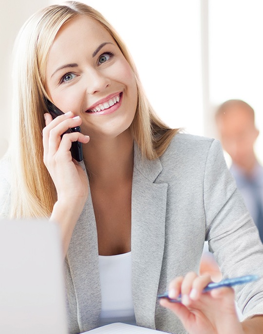 youngblondladyonphone